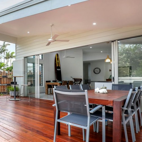 Trembuilt wall alteration and bi-fold door installation for a Sunshine Coast home renovation. Trembuilt wall alteration and bi-fold door installation for a Sunshine Coast home renovation.